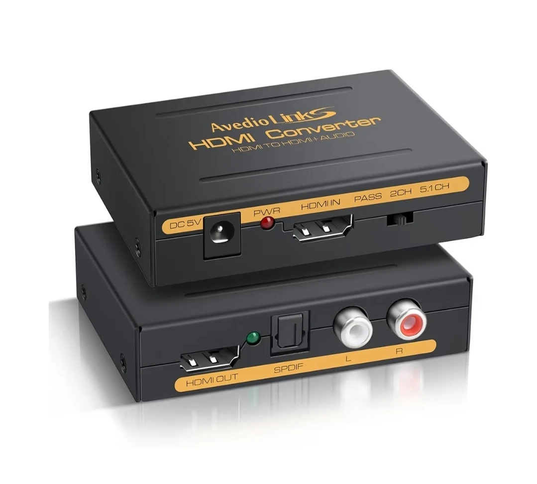 4K HDMI Audio Extractor Splitter | Optical Toslink SPDIF + RCA - photo 3