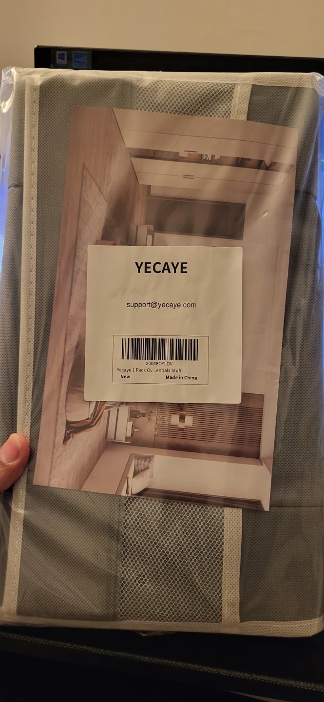 Yecaye Over-the-Door 8-Pocket Organizer - Grey - photo 2