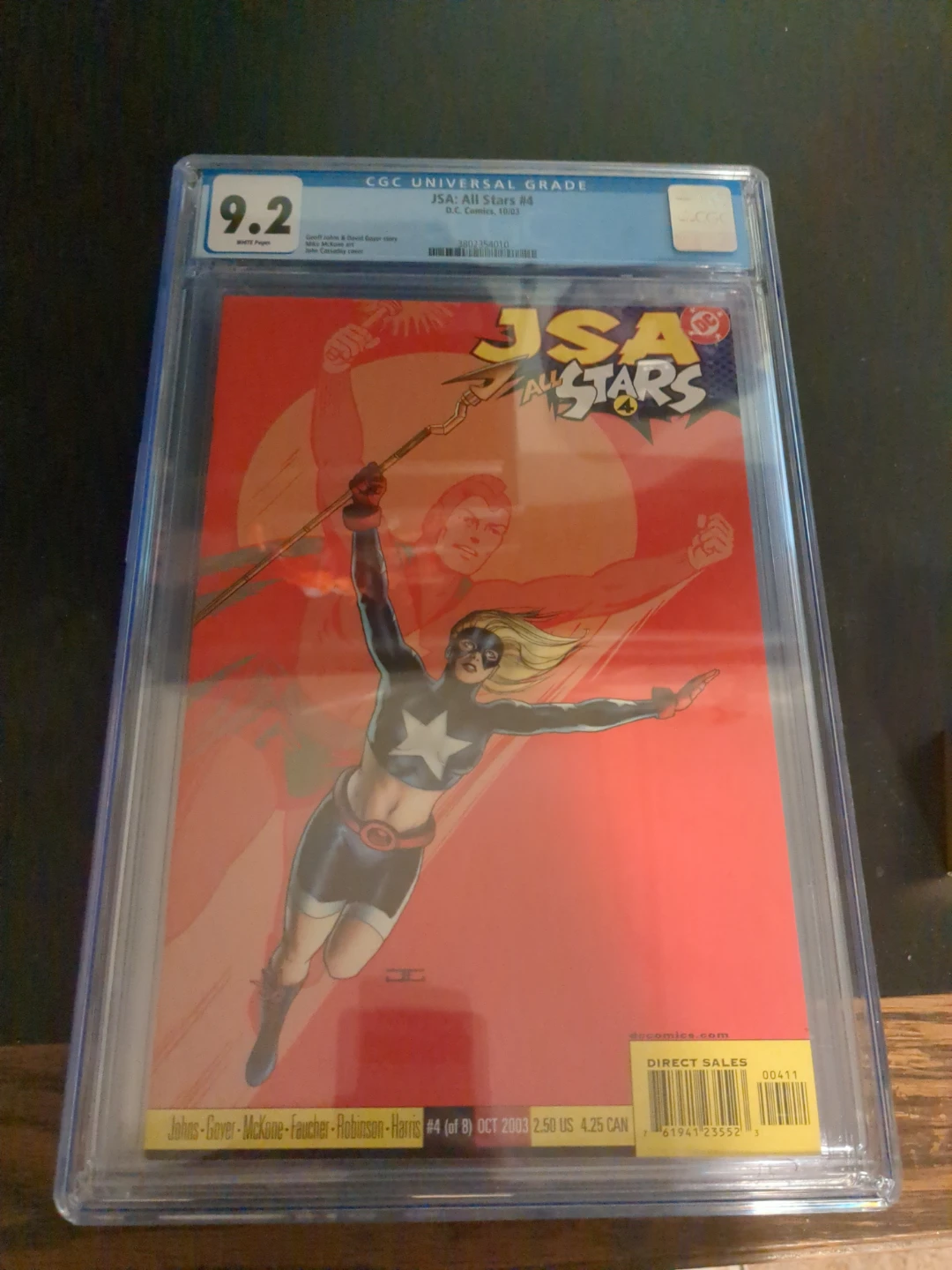 JSA: All Stars #4 CGC Universal Grade 9.2 Comic