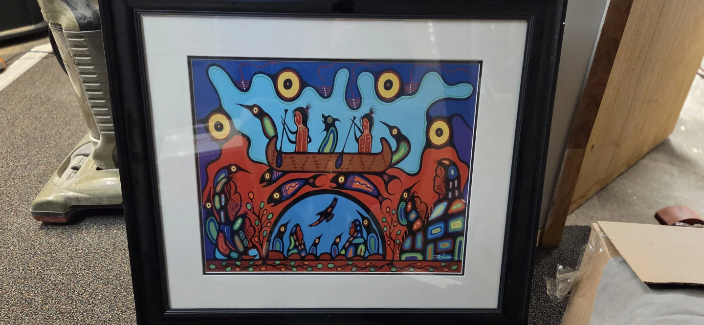 Framed Indigenous Art Print