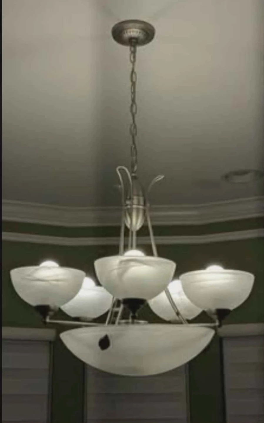 🥕 Chandelier with 5 lights