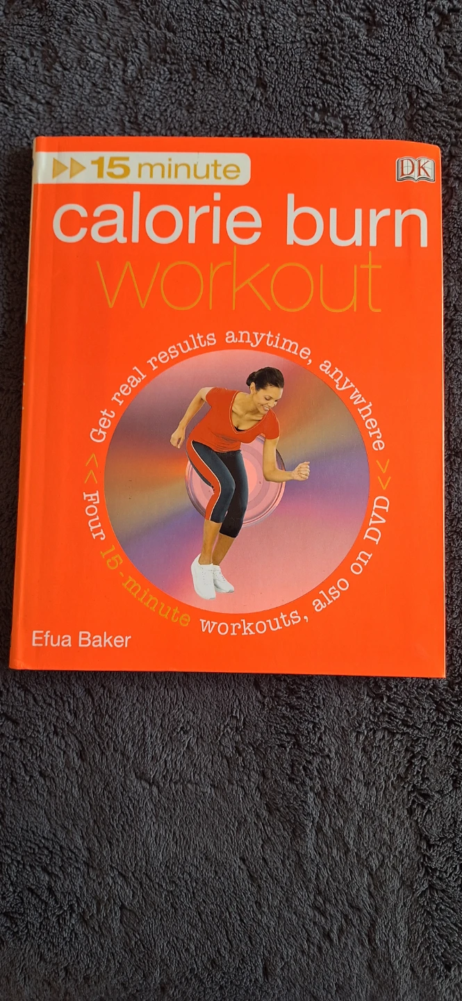 15 Minute Calorie Burn Workout Book with DVD by Efua Baker