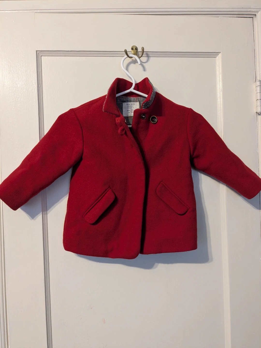 Zara Baby Red Outerwear Jacket