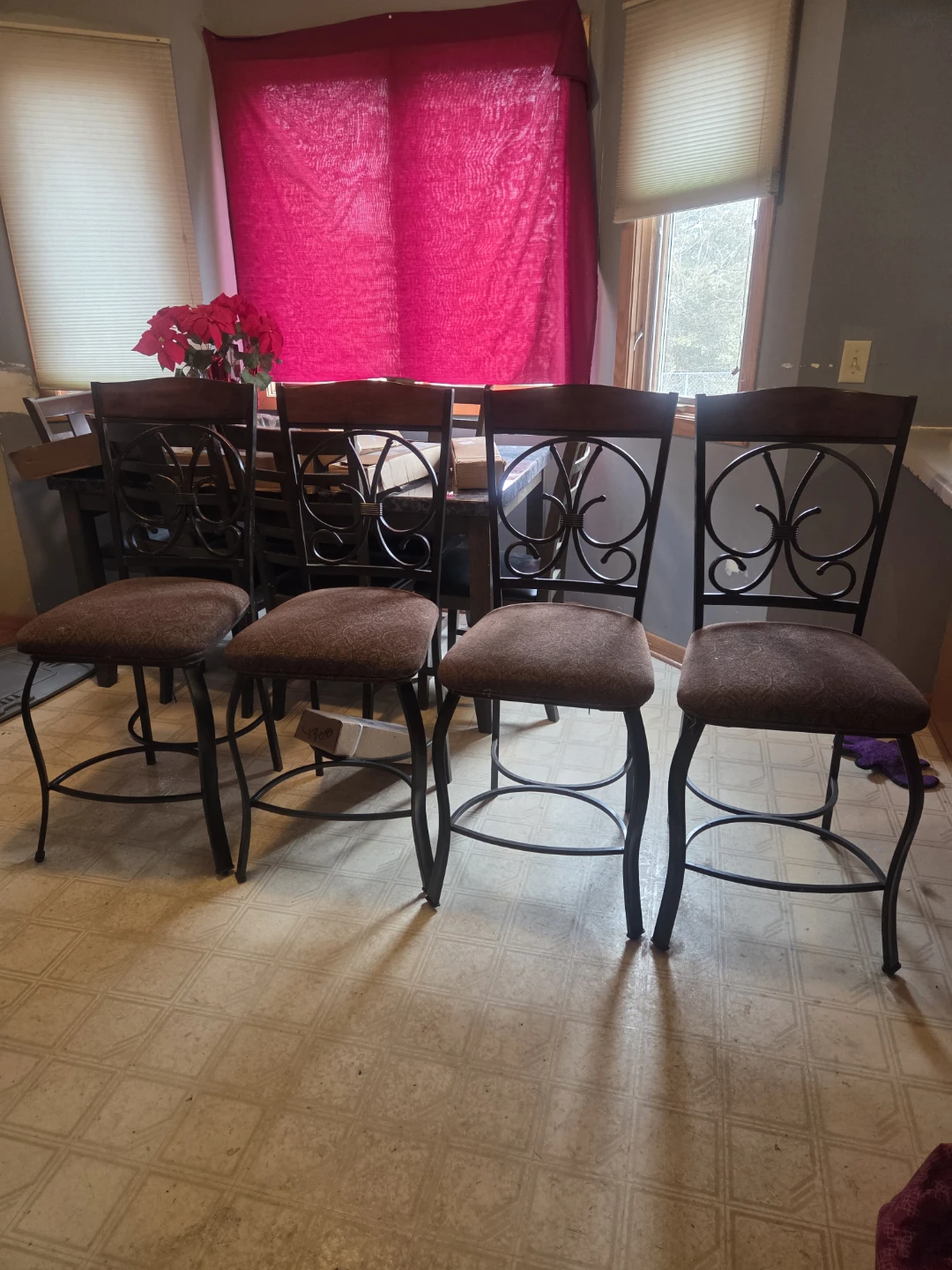 Set of 4 Bar Stools