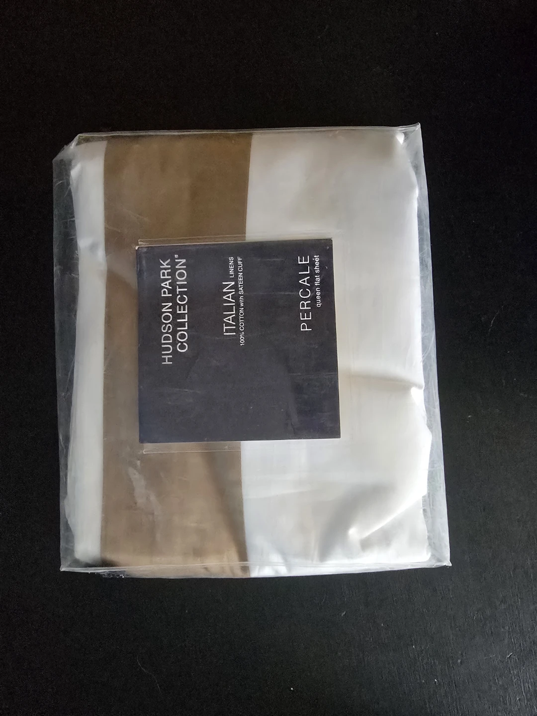 Hudson Park Collection Queen Flat Sheet - Italian Percale - photo 2
