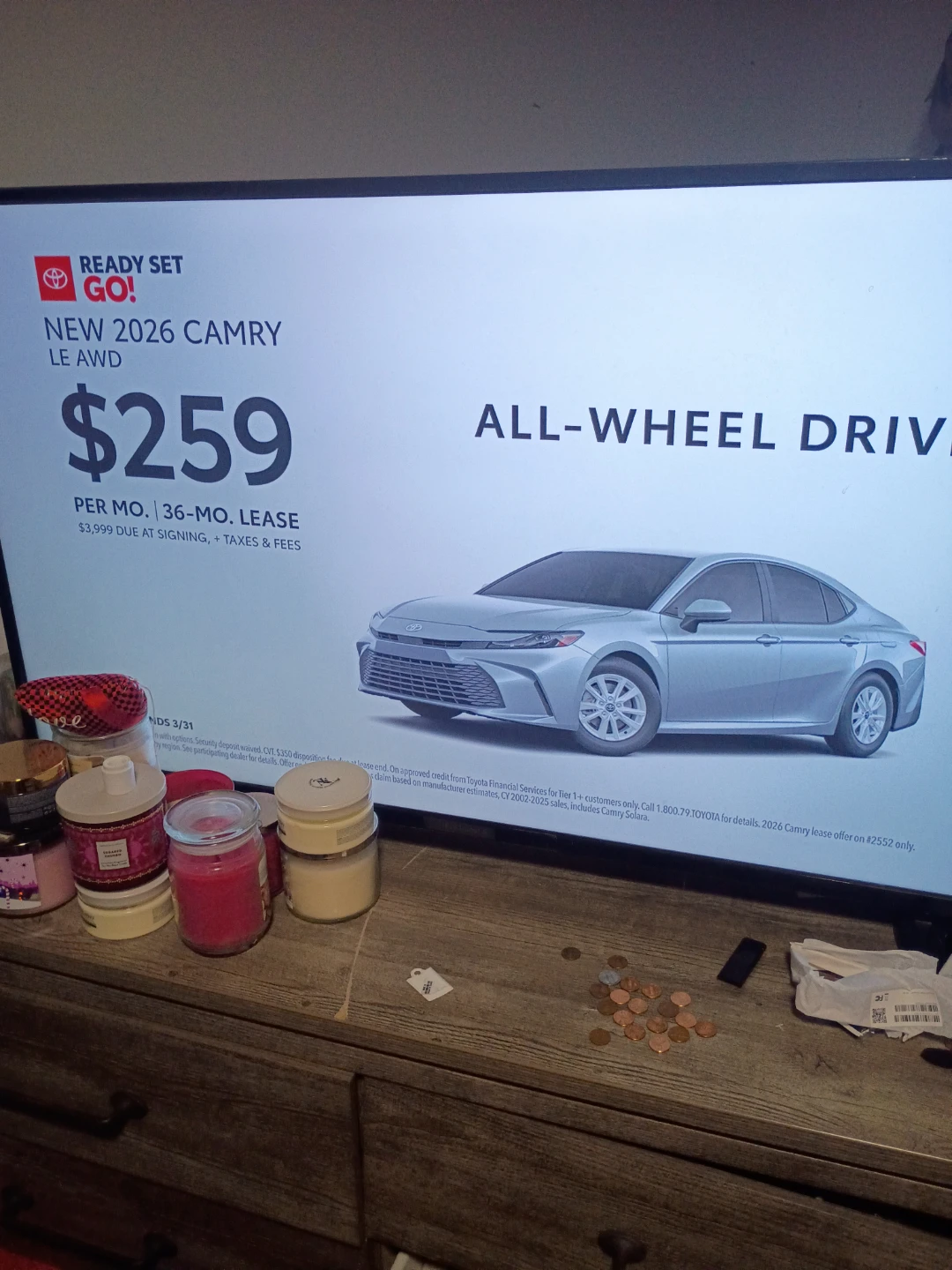 55 inch smart TV