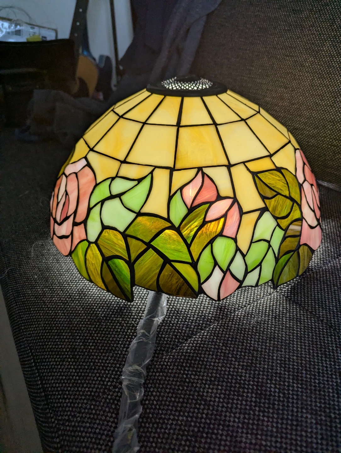 Vintage Tiffany style lampshade - photo 5