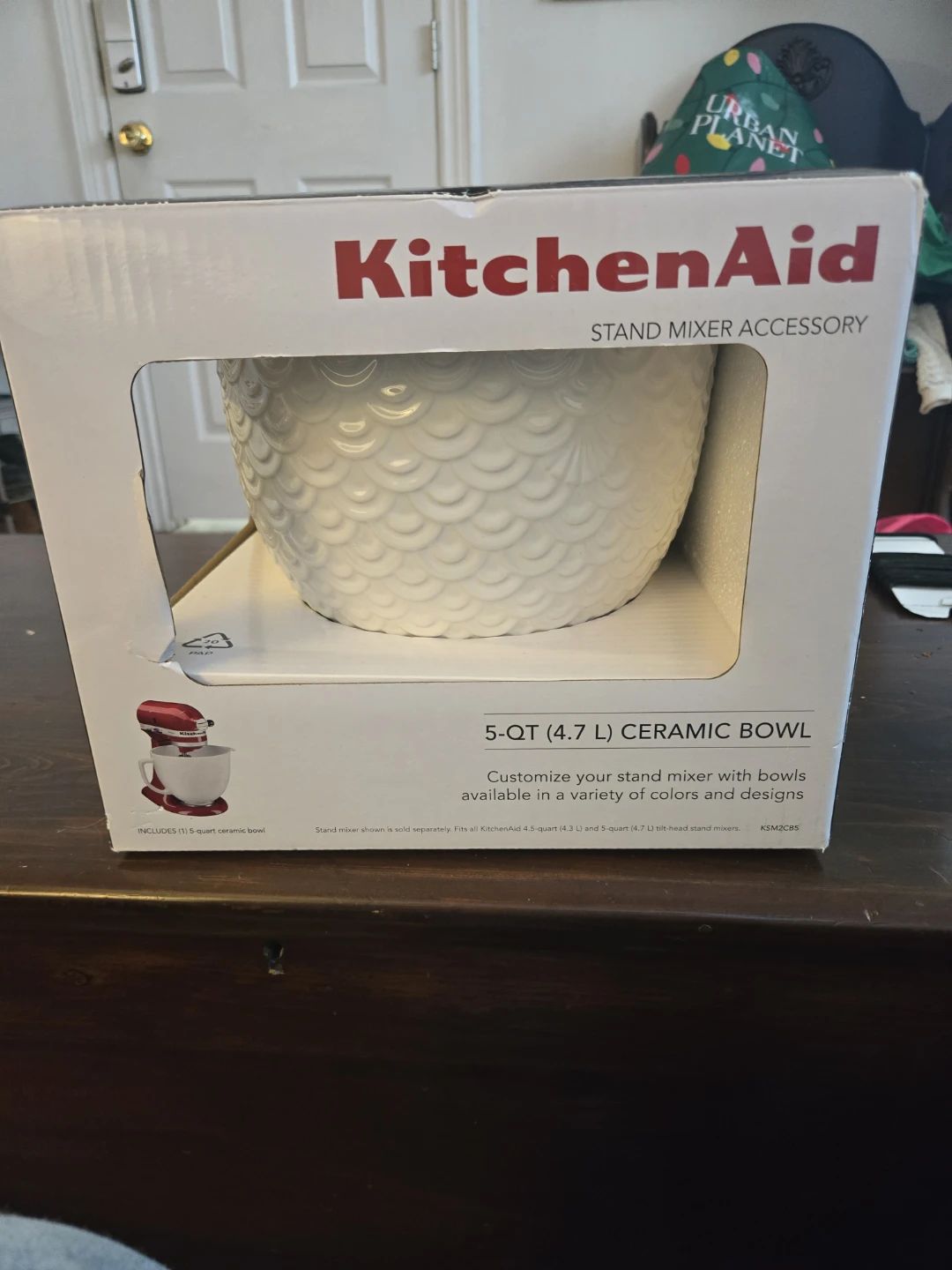 BRAND NEW - KitchenAid 5-Quart Ceramic Stand Mixer Bowl