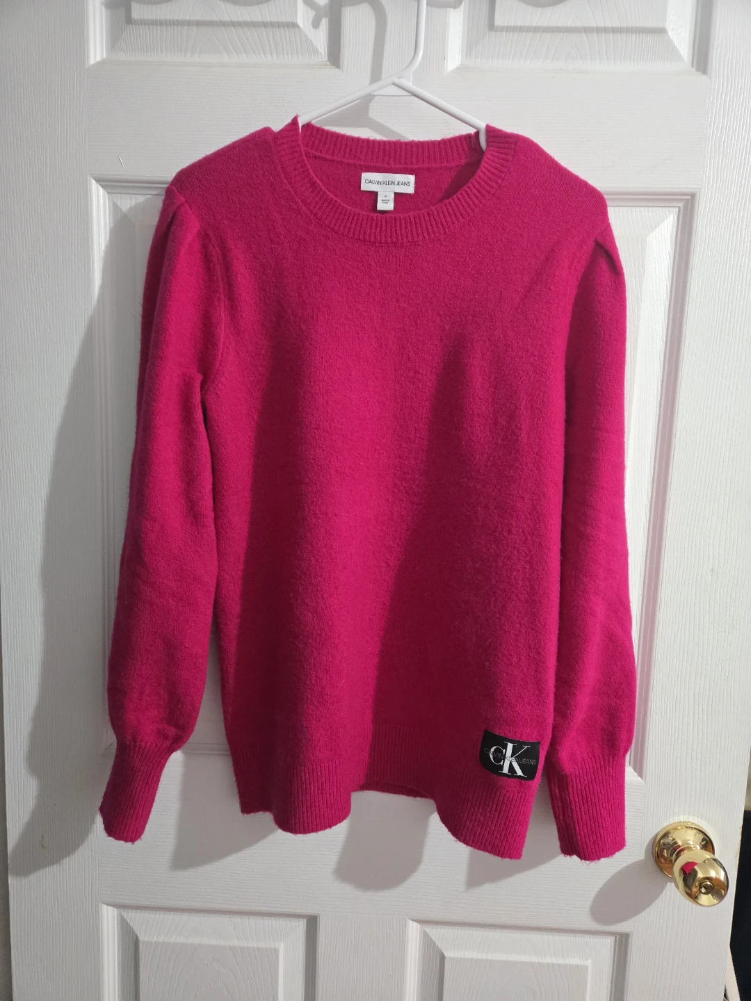 Calvin Klein Jeans Pink Crew Neck Sweater