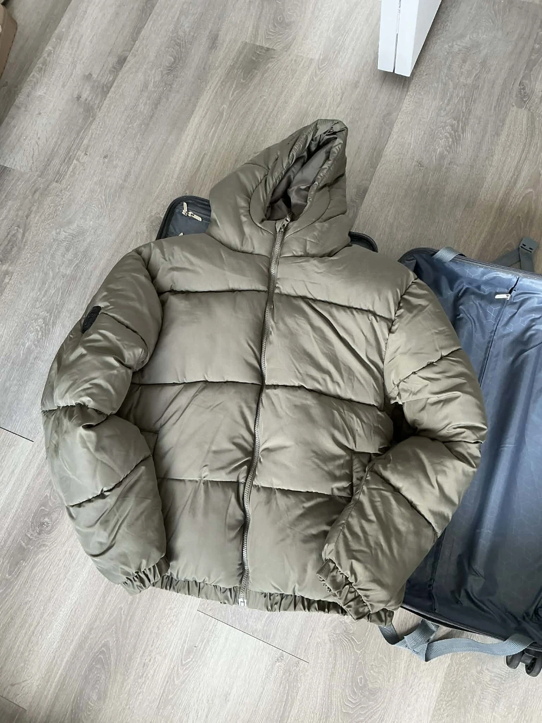 Puffer Jacket with Hood