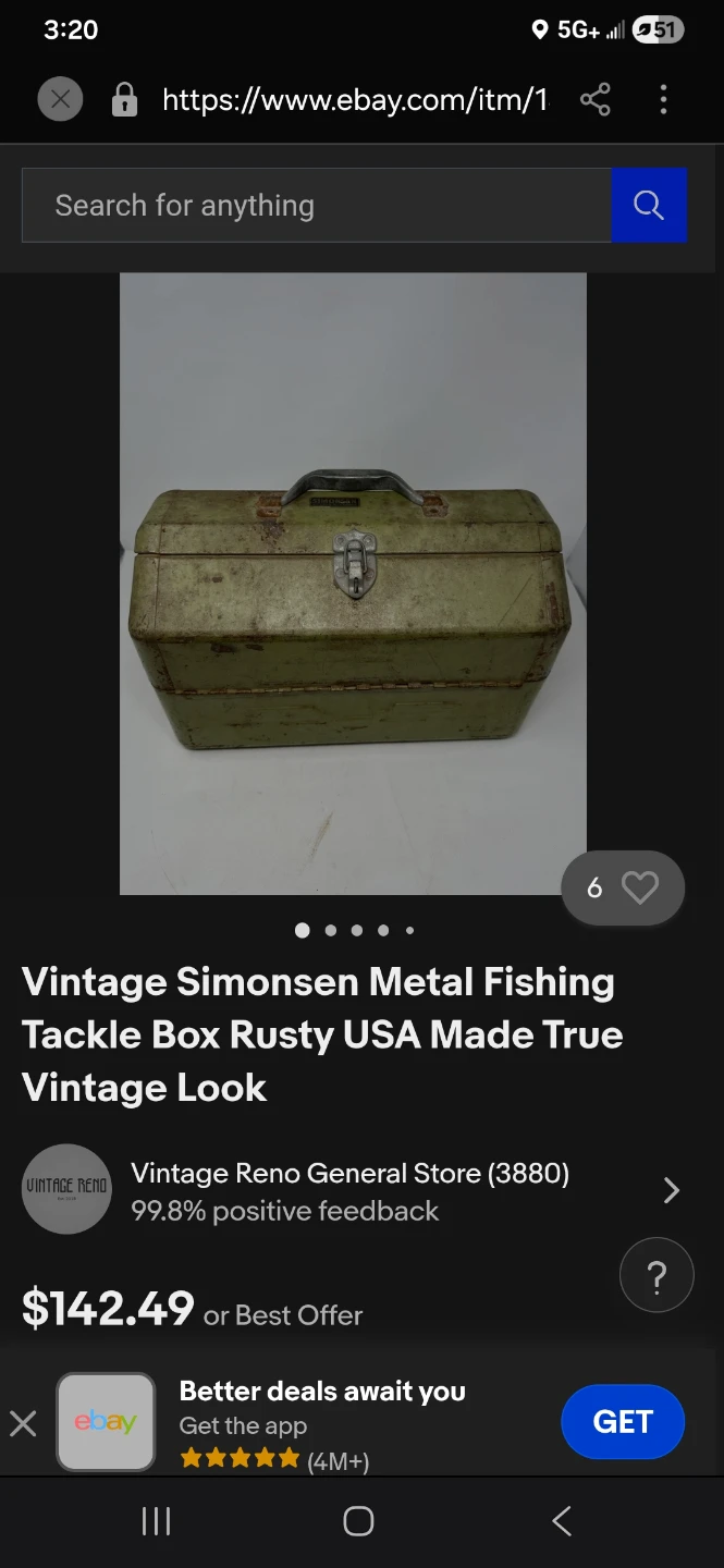 Simonsen Metal Tackle Box