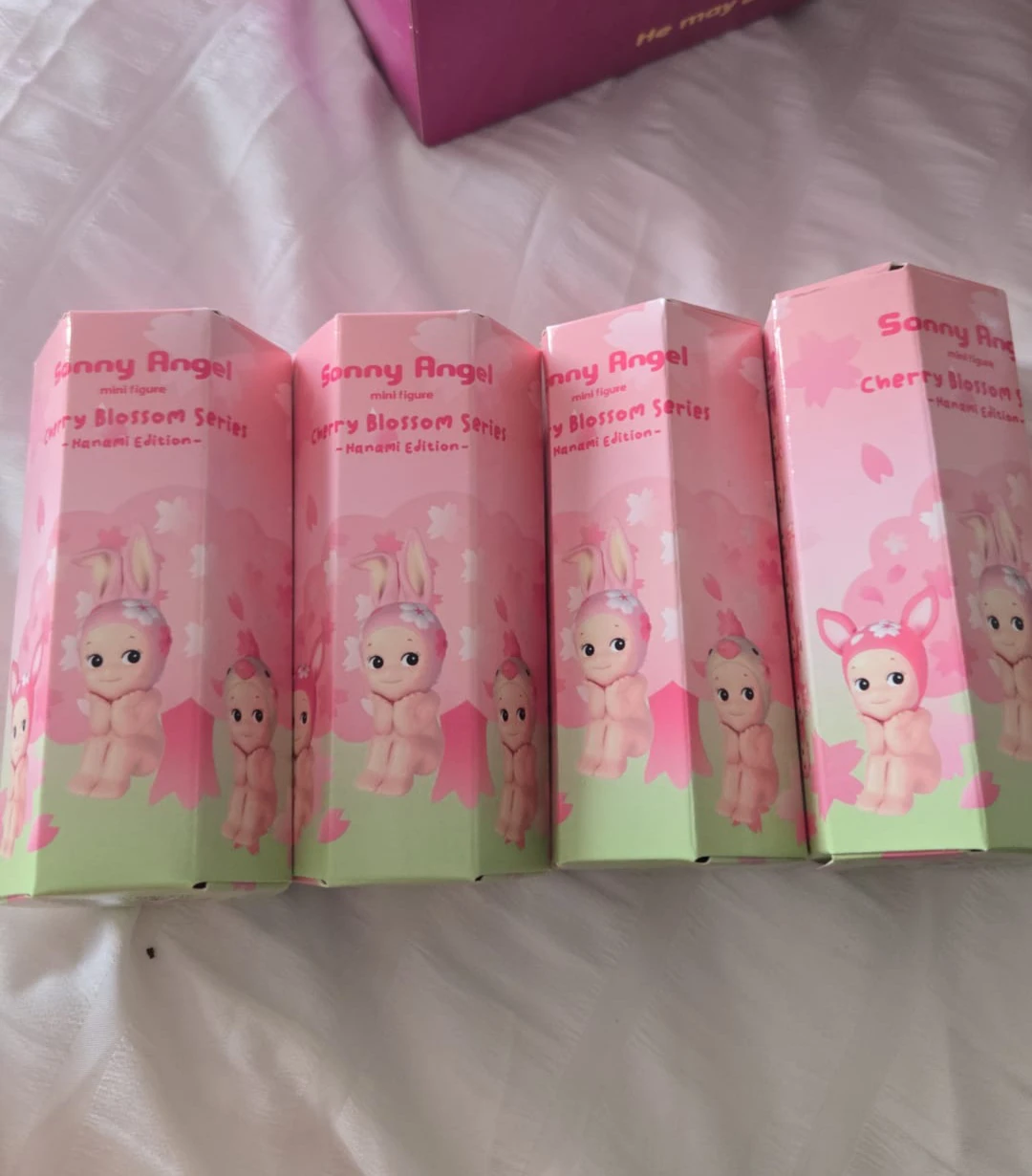 Sonny Angel Cherry Blossom Series Mini Figures - 4 Boxes
