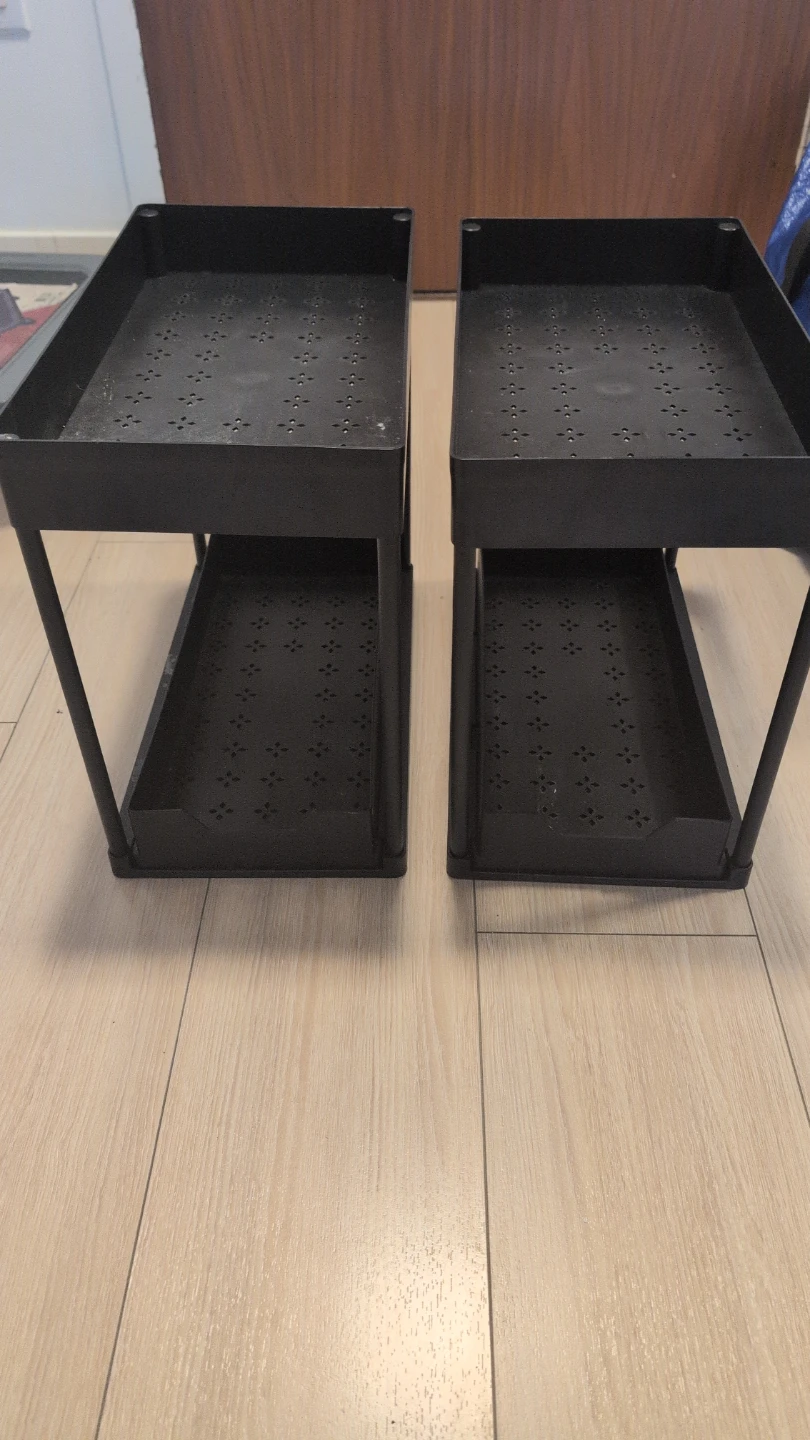 2-Tier Pull-Out Organizer Baskets