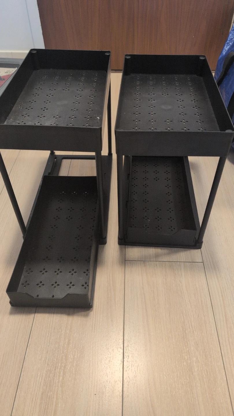 2-Tier Pull-Out Organizer Baskets - photo 2