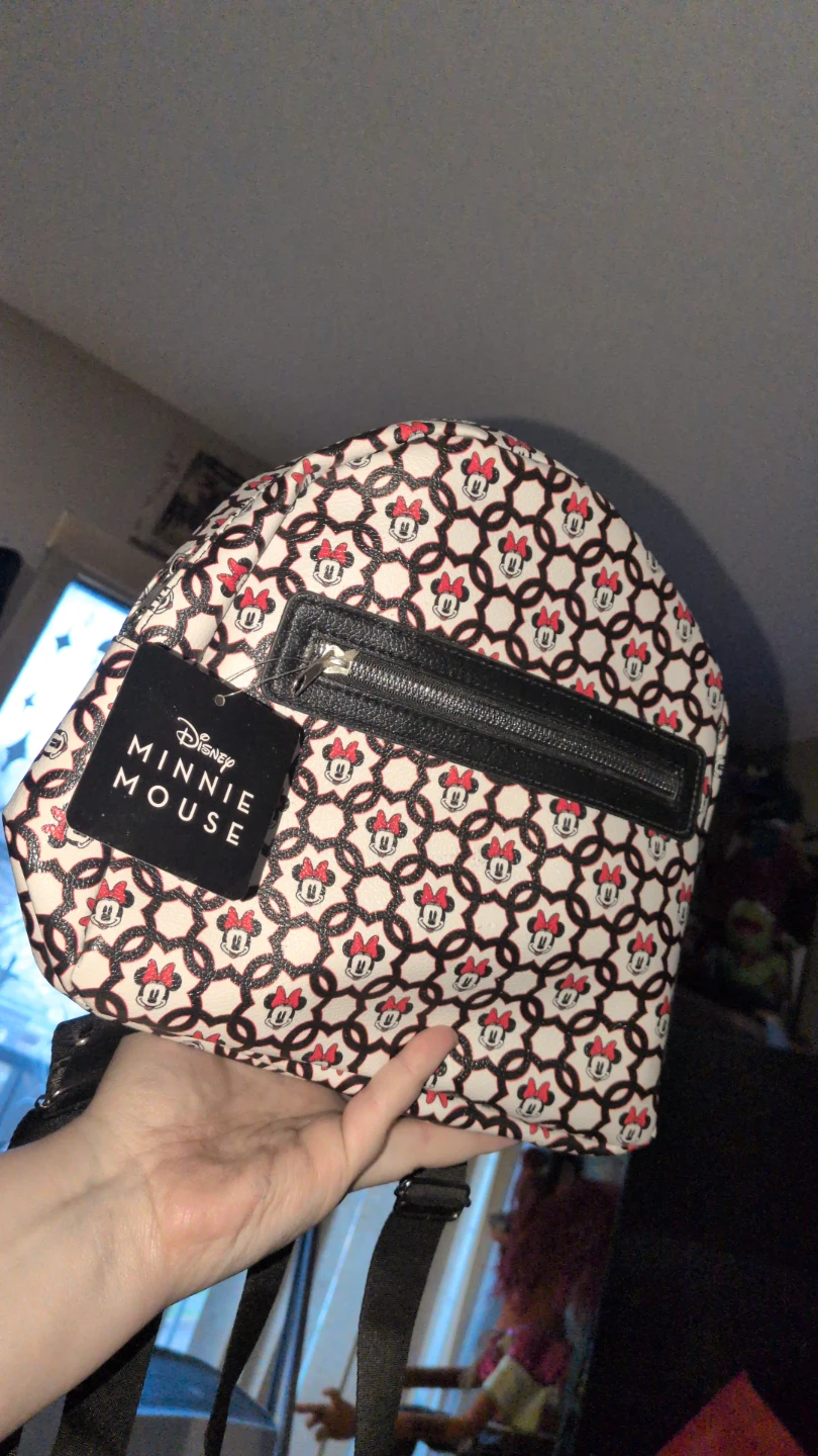 Disney Minnie Mouse 10" Backpack Purse Lisemce from Disneyland