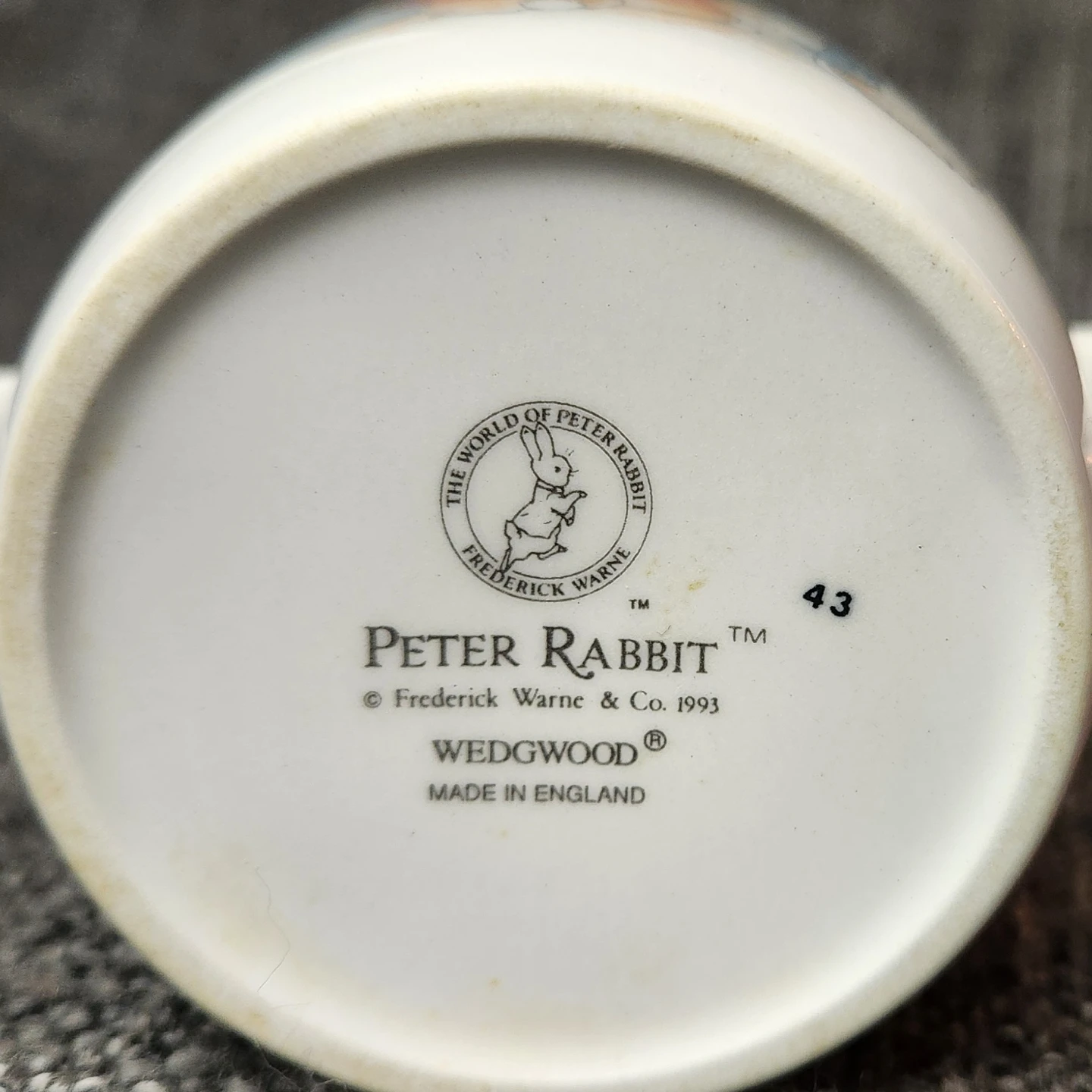 Wedgewood Peter Rabbit Double Handled Mug - photo 5