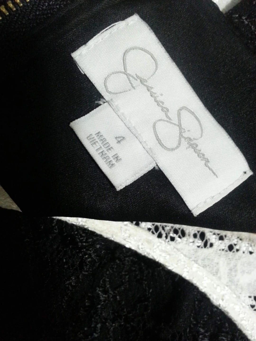 Jessica Simpson Striped Lace Dress - photo 3