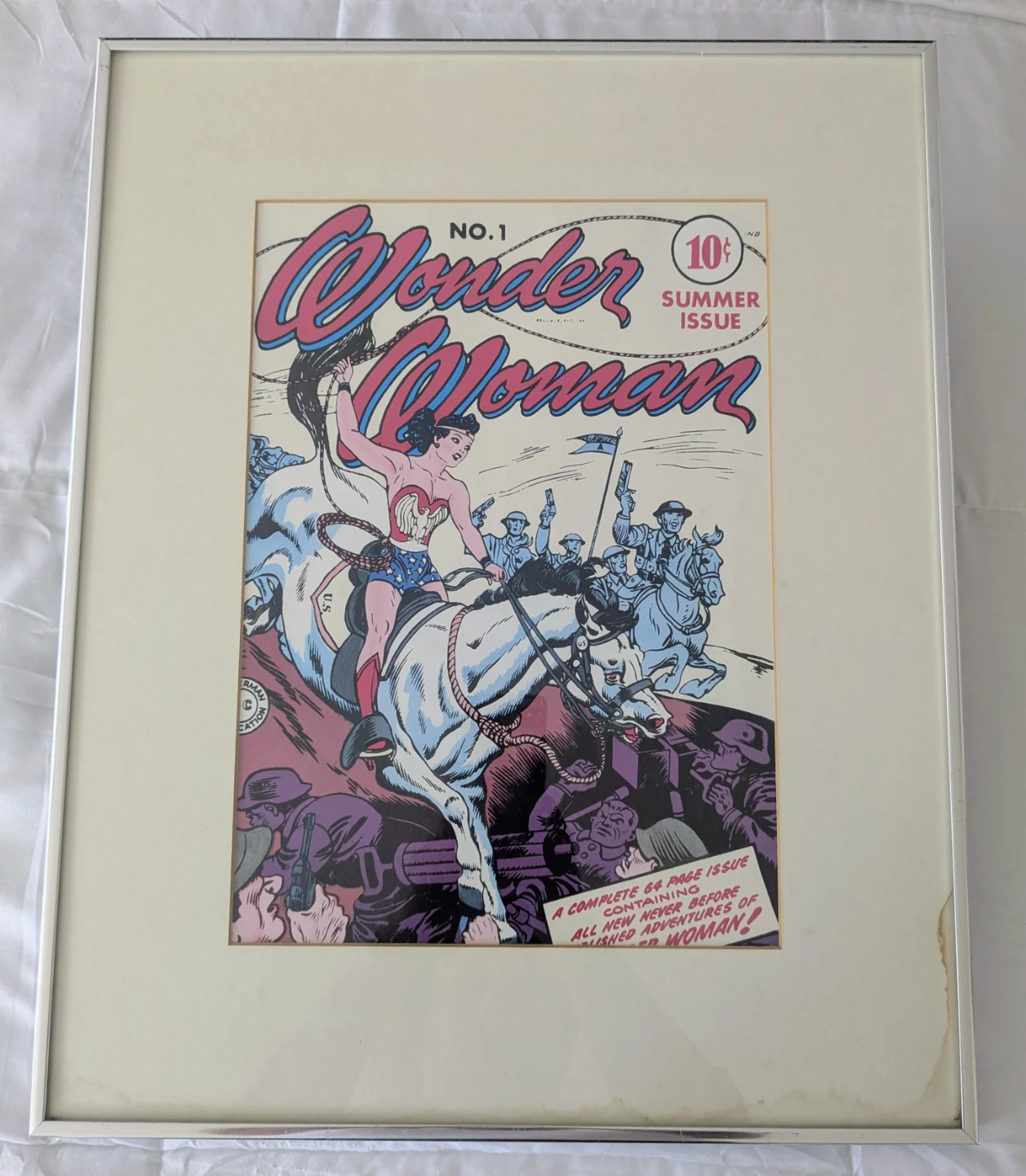 FINAL OFFER!!  1ST EDITION COLLECTABLE WW Comic Book Print