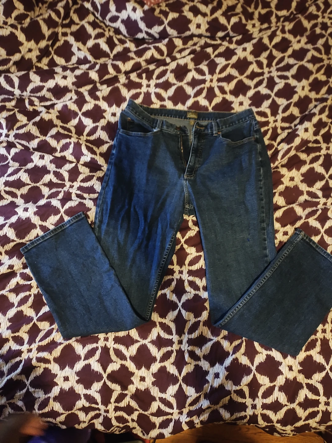 🧡Caslon Lee Women's Bootcut Jeans Nordstrom used size 14 - photo 2