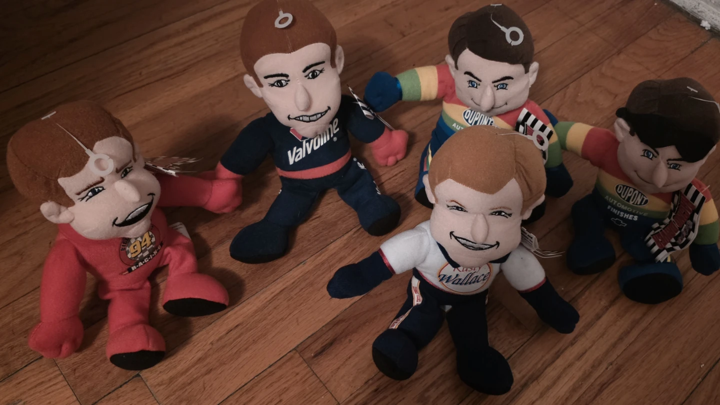 NASCAR Plush Dolls - Jeff Gordon, Rusty Wallace, Mark Martin - photo 4