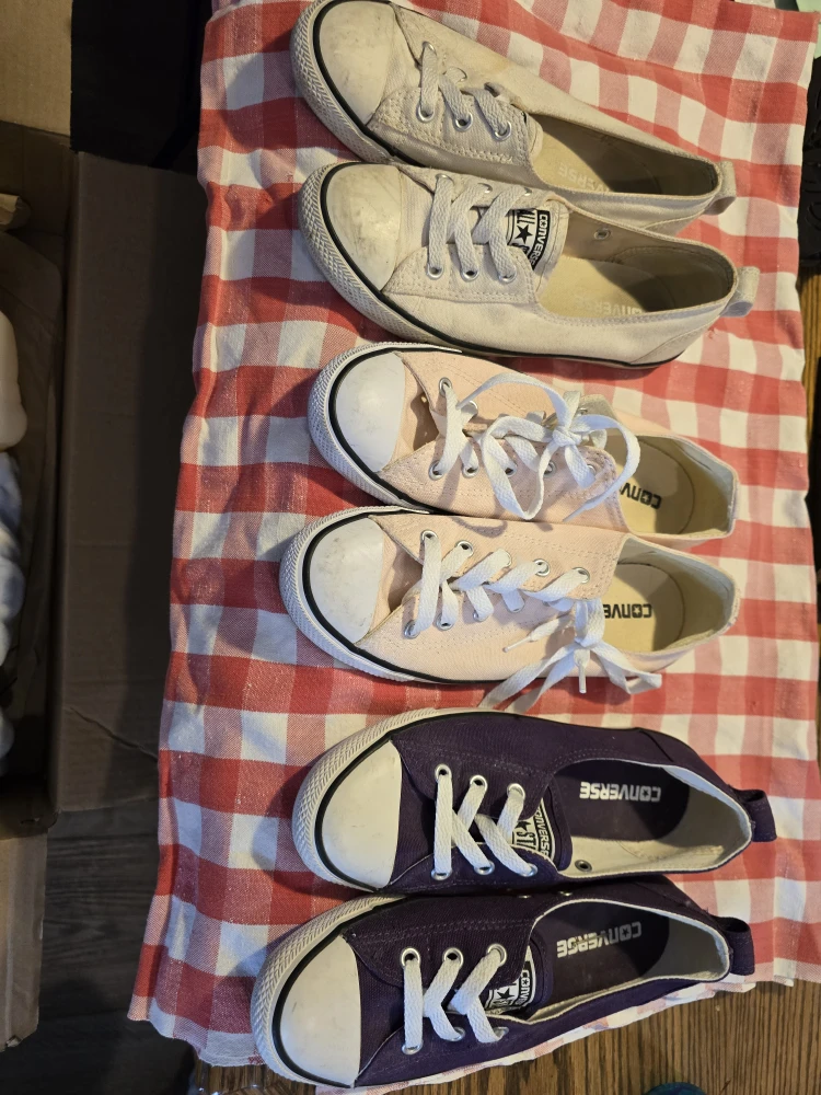 Converse All Star Shoes - Pink, Purple, White