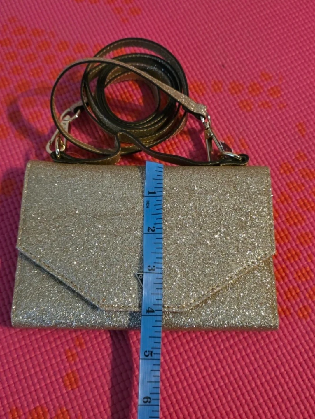 Guess Glitter Clutch/Wallet with Strap - photo 3