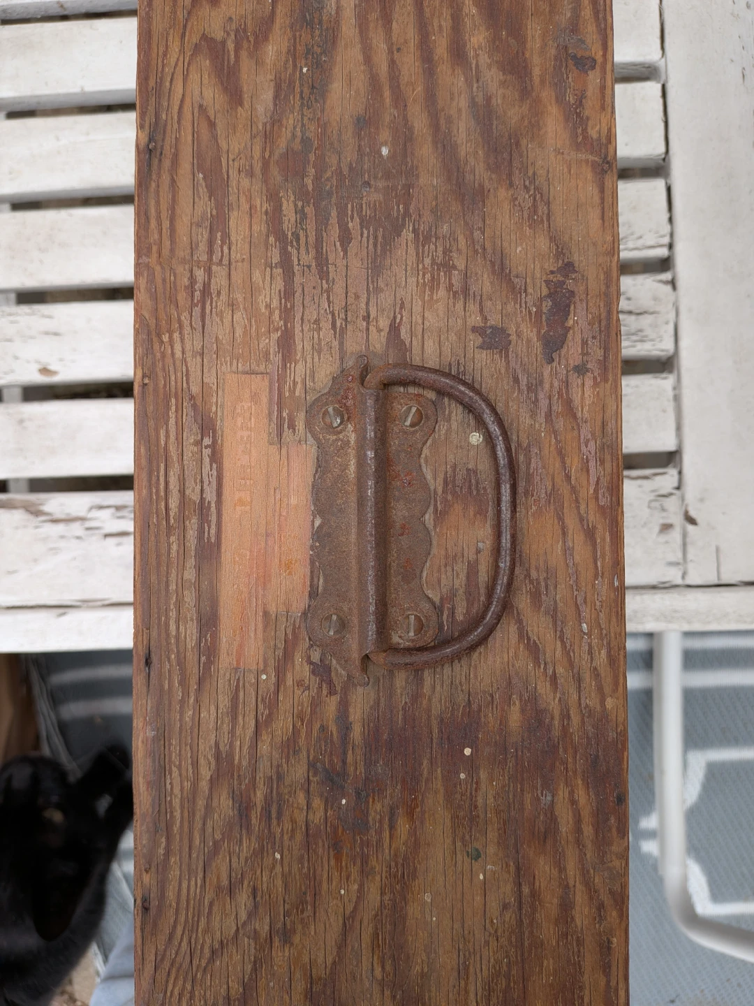 Vintage Wooden Tool Box - photo 3