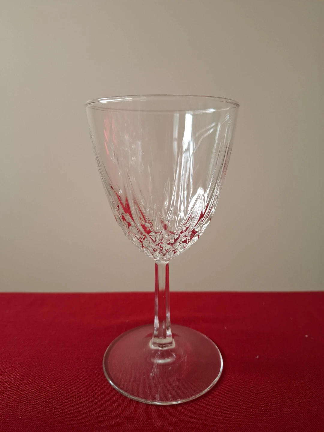 Set of Clear Stemmed Glasses - photo 4