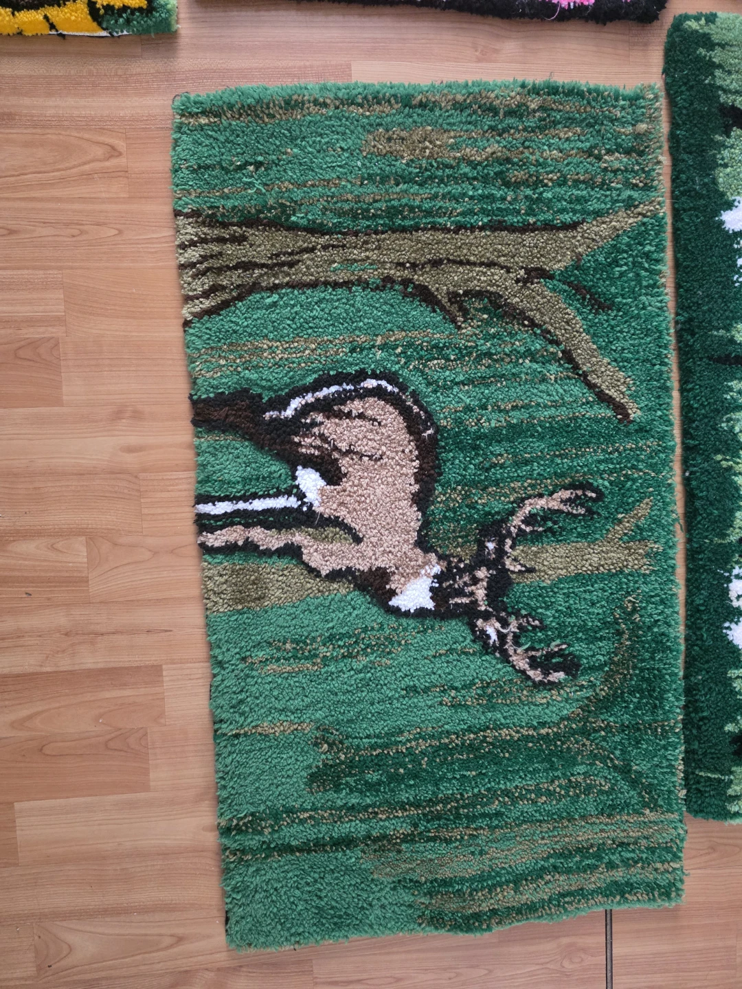 Handmade Sunflower Tufted Rug - photo 5