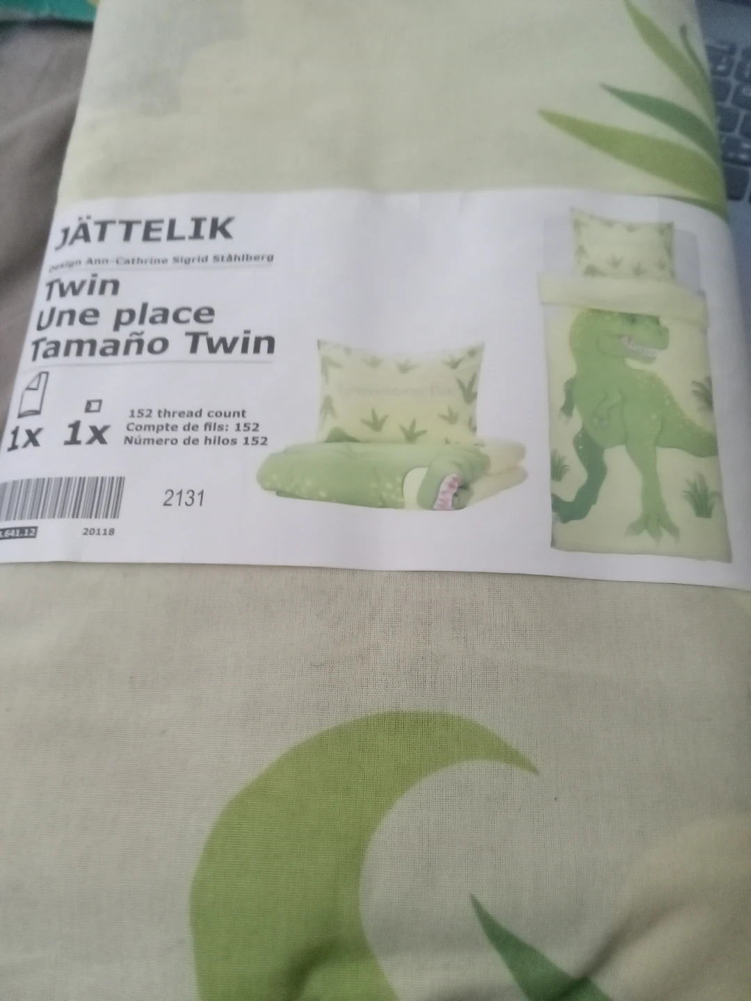 Twin Duvet Cover Set with Pillowcase