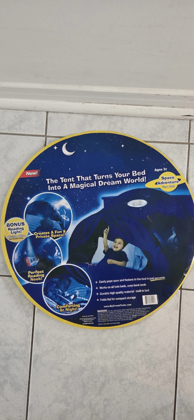Space Adventure Twin Size Bed Tent