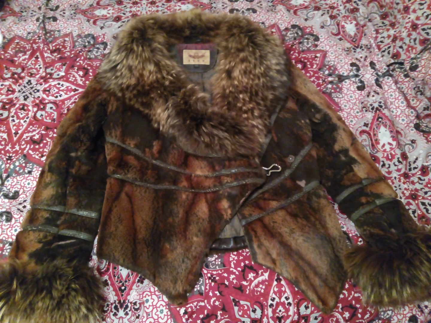 Saks fifth avenue fur coat