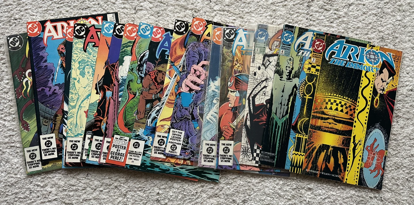 Arion Comic Books!
