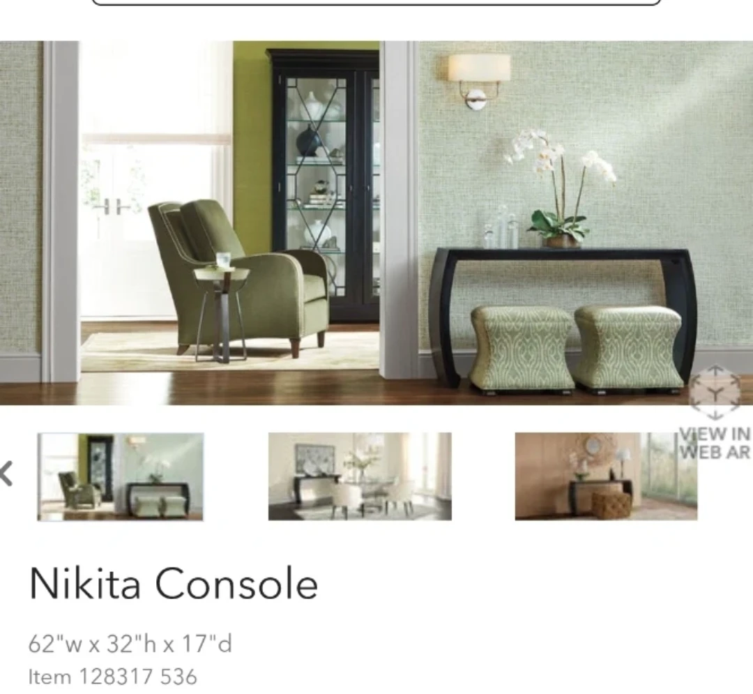 Ethan Allen Nikita Console Table
