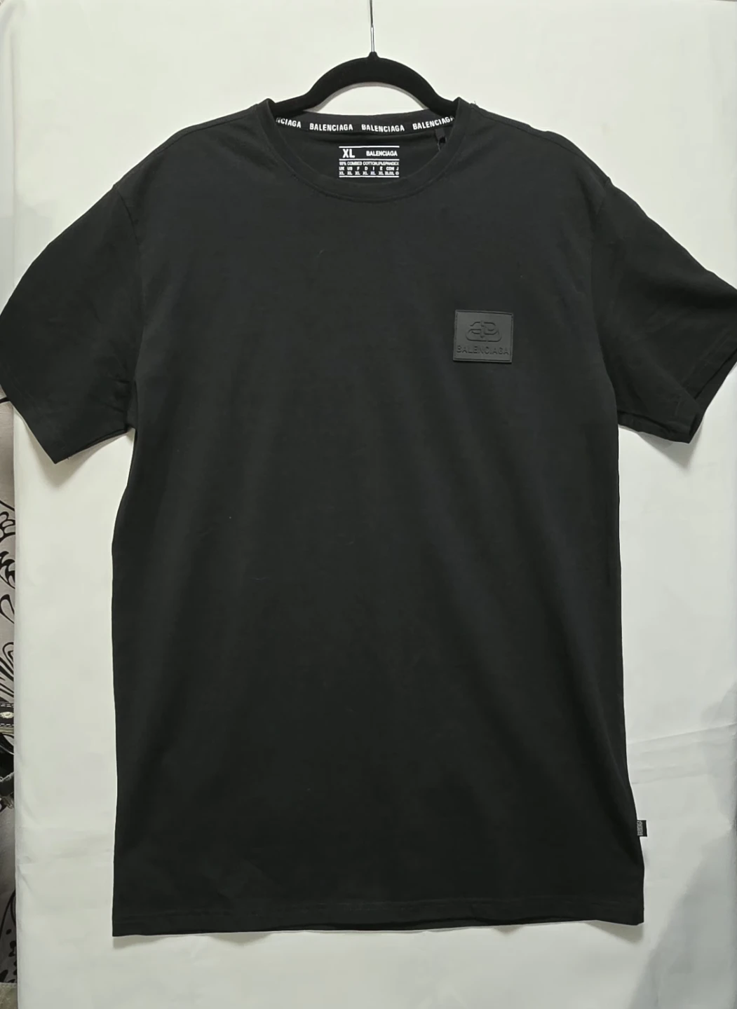 Brand new All Black Top Fashion man's t-shirt size XL