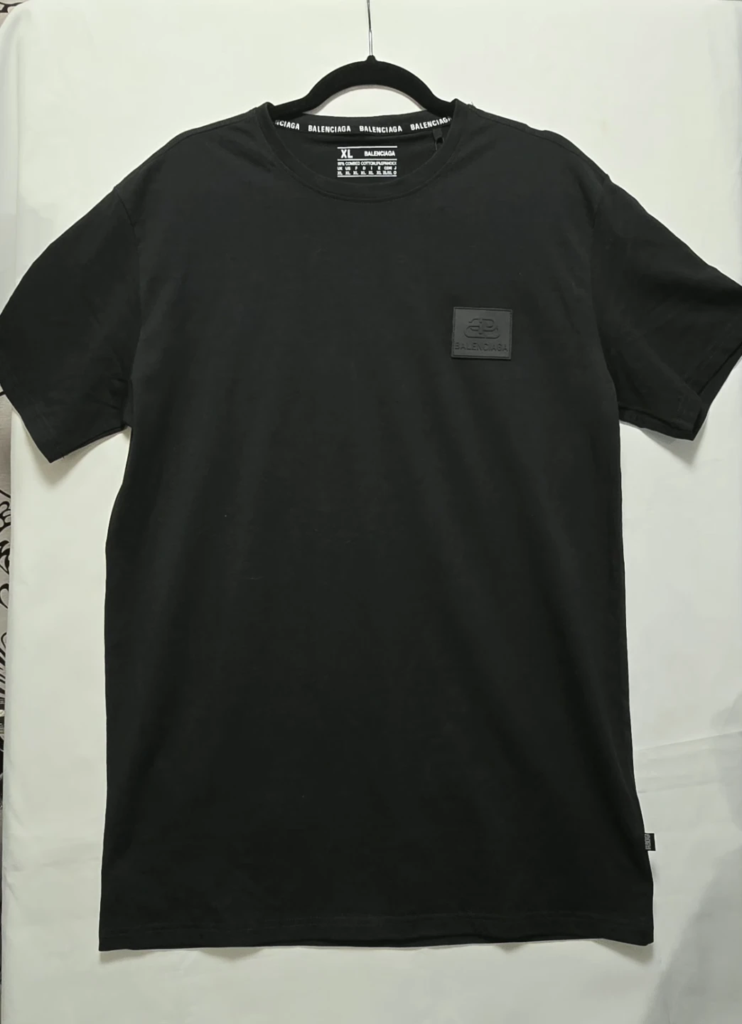 Brand new All Black Top Fashion man's t-shirt size XL - photo 3