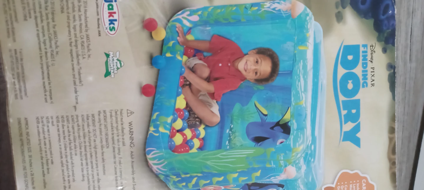 Disney Pixar Finding Dory Inflatable Play Pool - photo 2