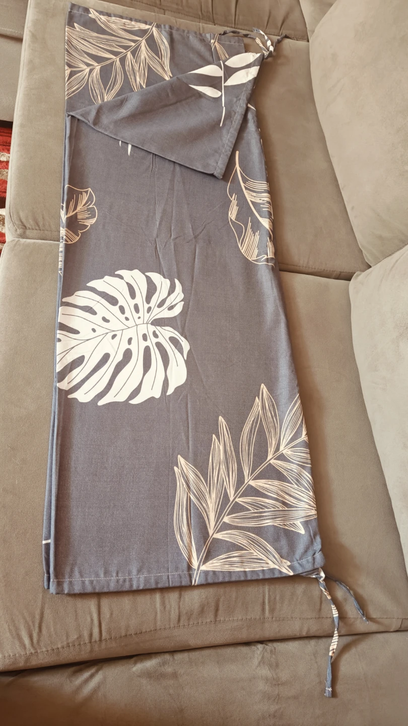 Grey long pillow Covers (Set of 2) - photo 2