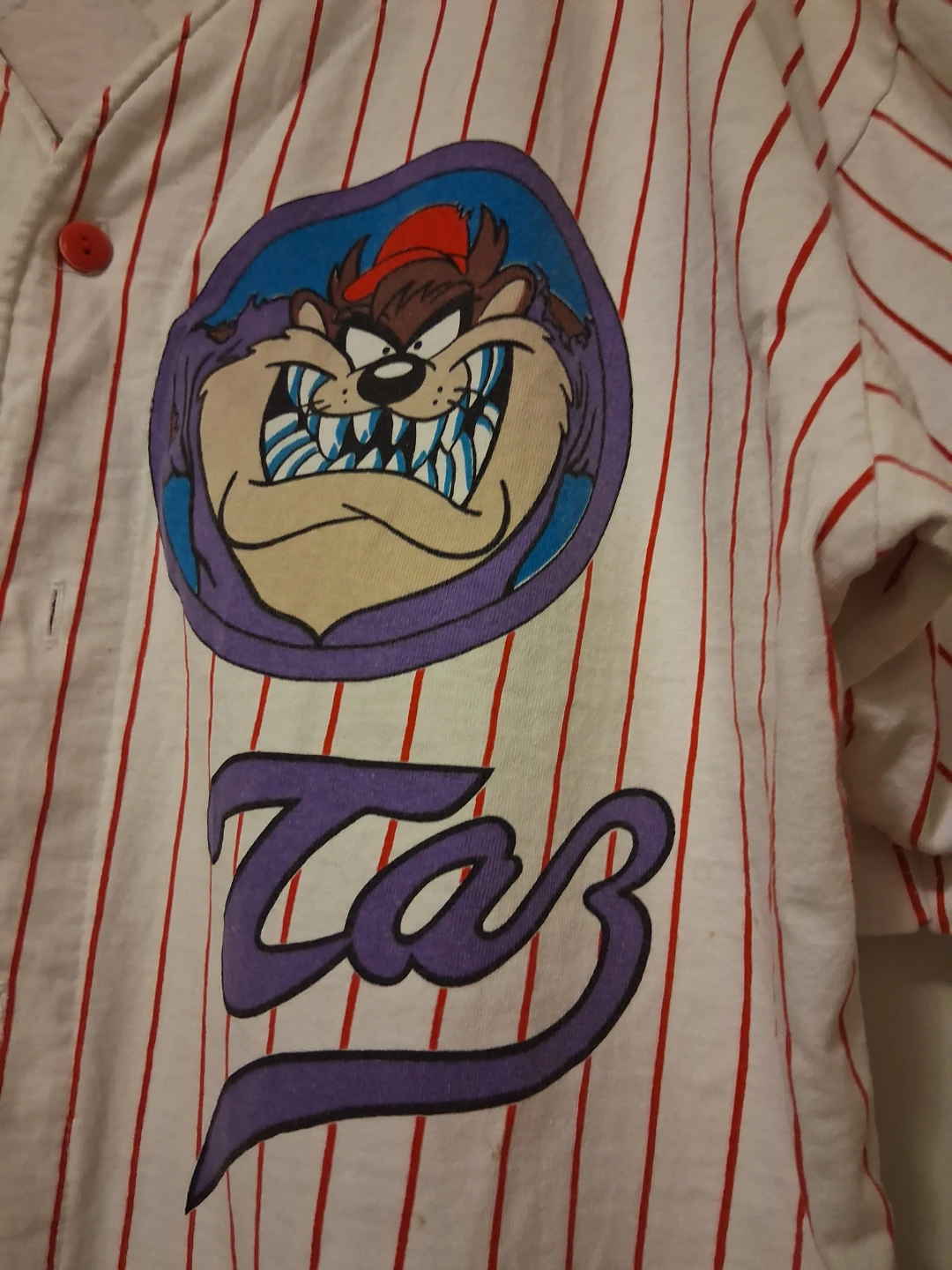 Vintage Tazmanian Devil Baseball Jersey - photo 4