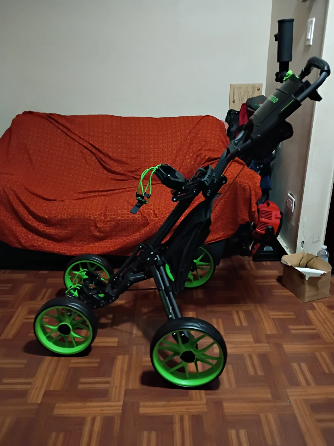 EASEGO 4-Wheel Golf Push Cart