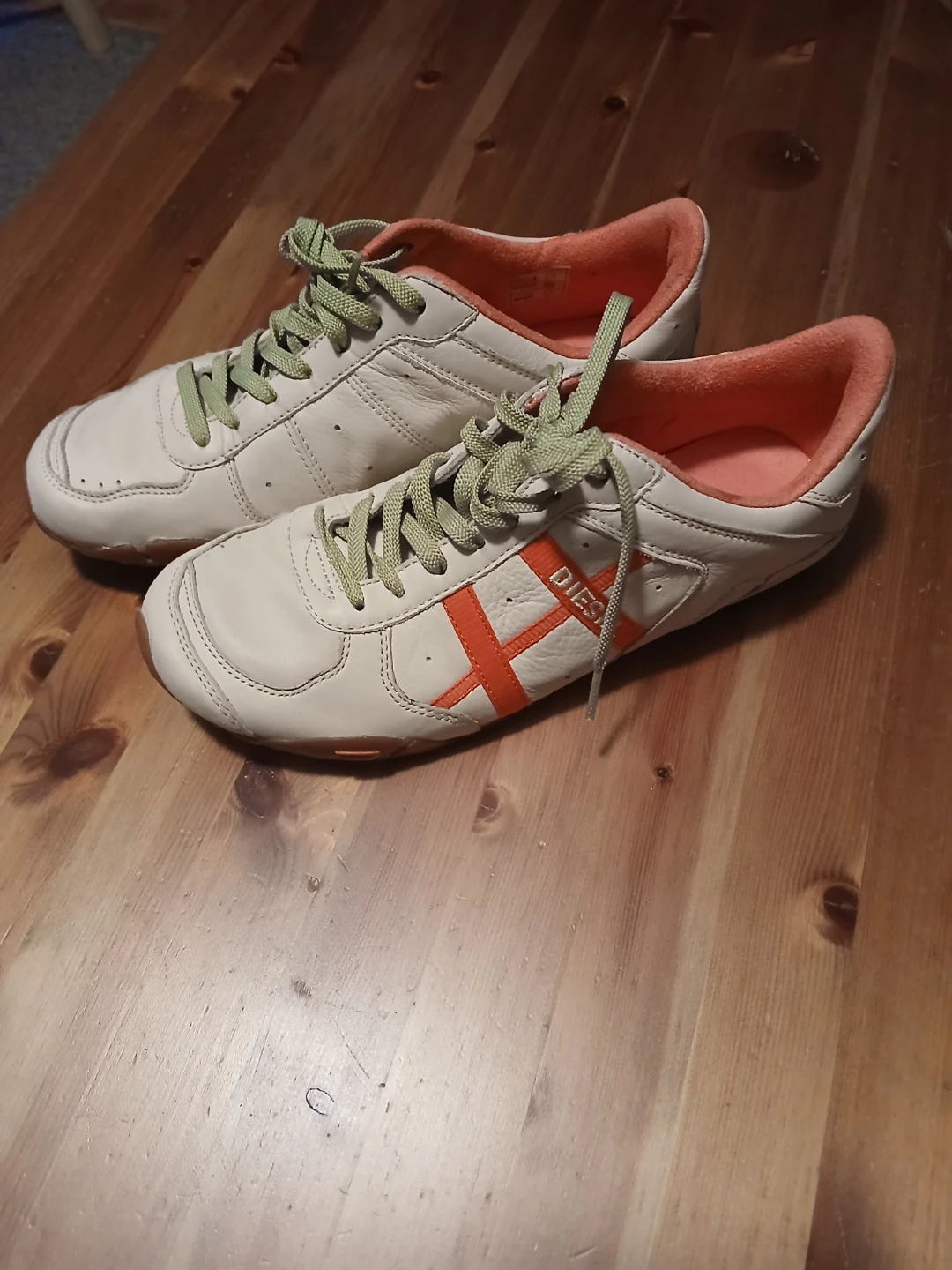 Diesel Women's Leather Sneakers - Size 39 - photo 2