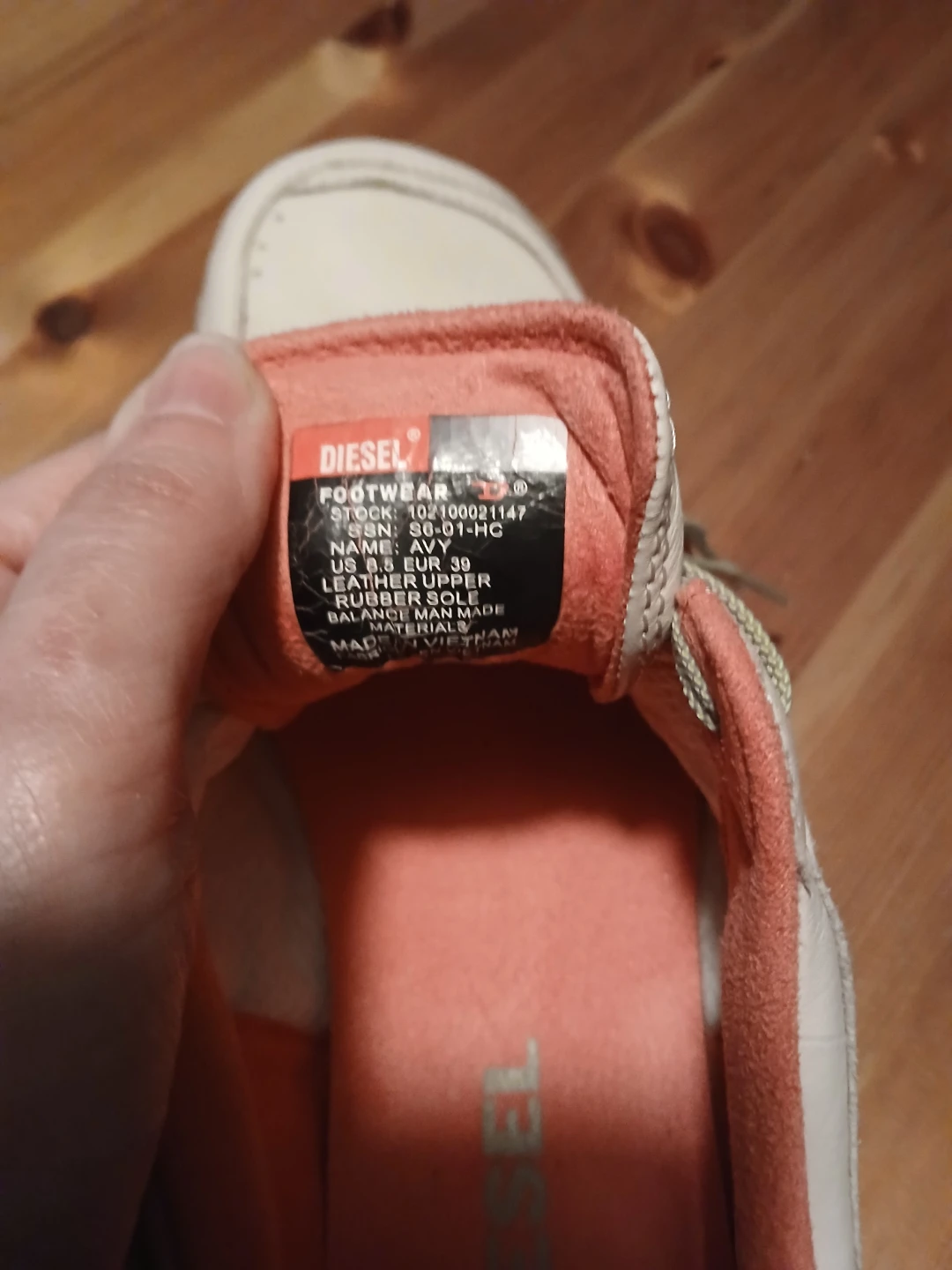 Diesel Women's Leather Sneakers - Size 39 - photo 4
