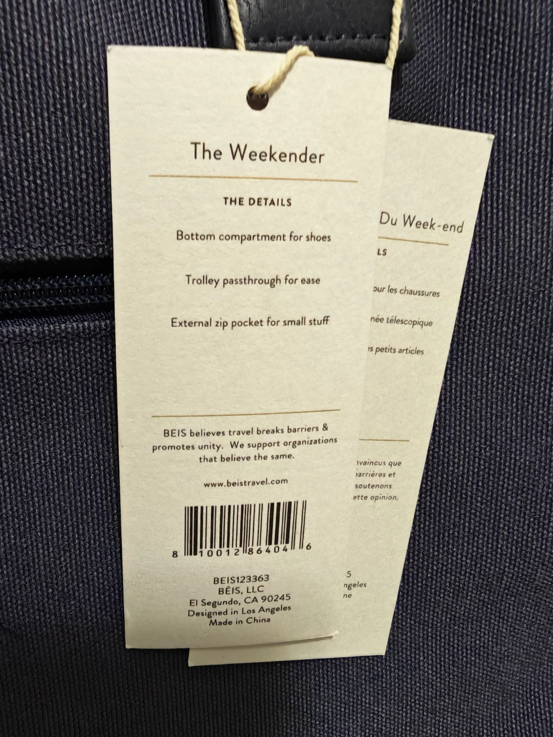 Beis Weekender Bag - photo 3