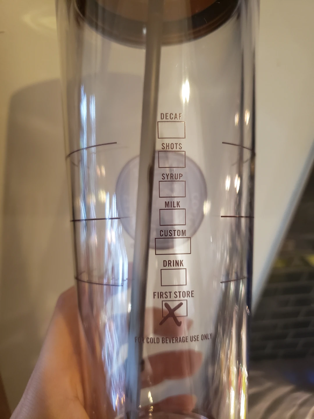 Starbucks "The First Store" Tumbler with Straw - photo 3
