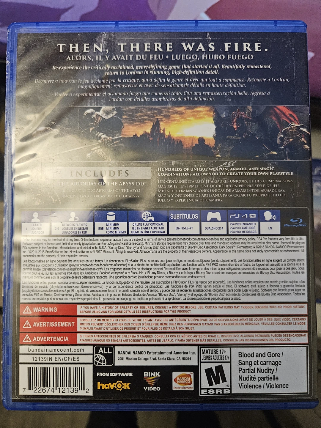 Dark Souls Remastered PS4 Game - photo 2