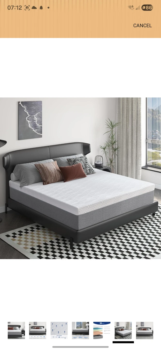 12 Inch Gel Memory Foam Mattress - photo 3