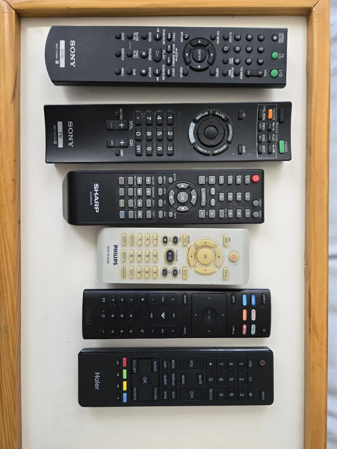 Genuine IR Remote for TV, DVD, VCR