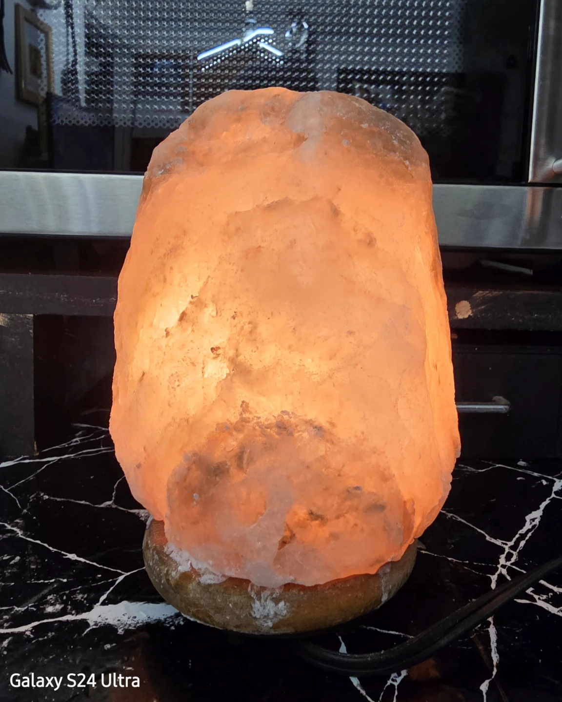 Natural Himalayan Salt Crystal Lamp Night Light Dimmable