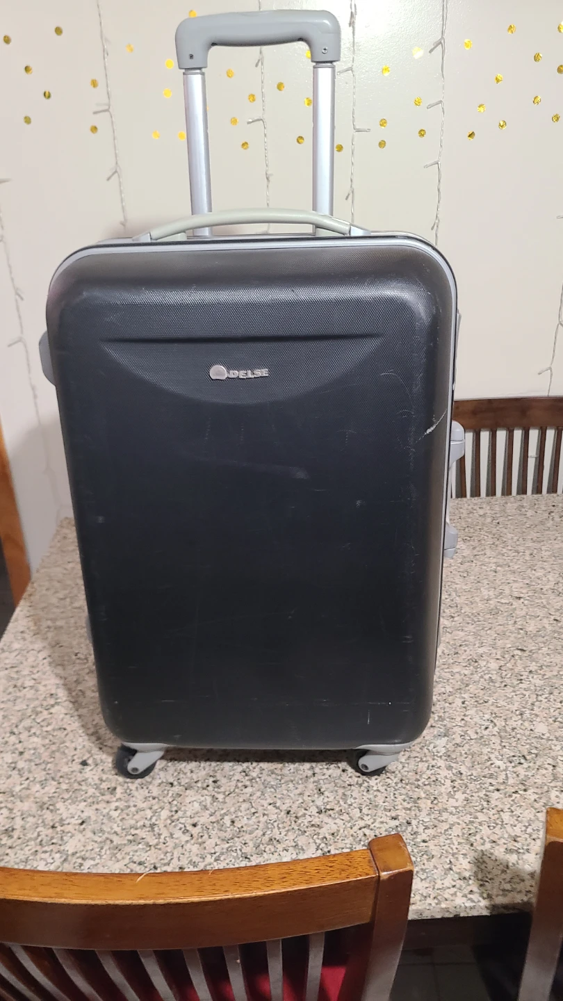 Delsey Black Hardside Spinner Luggage