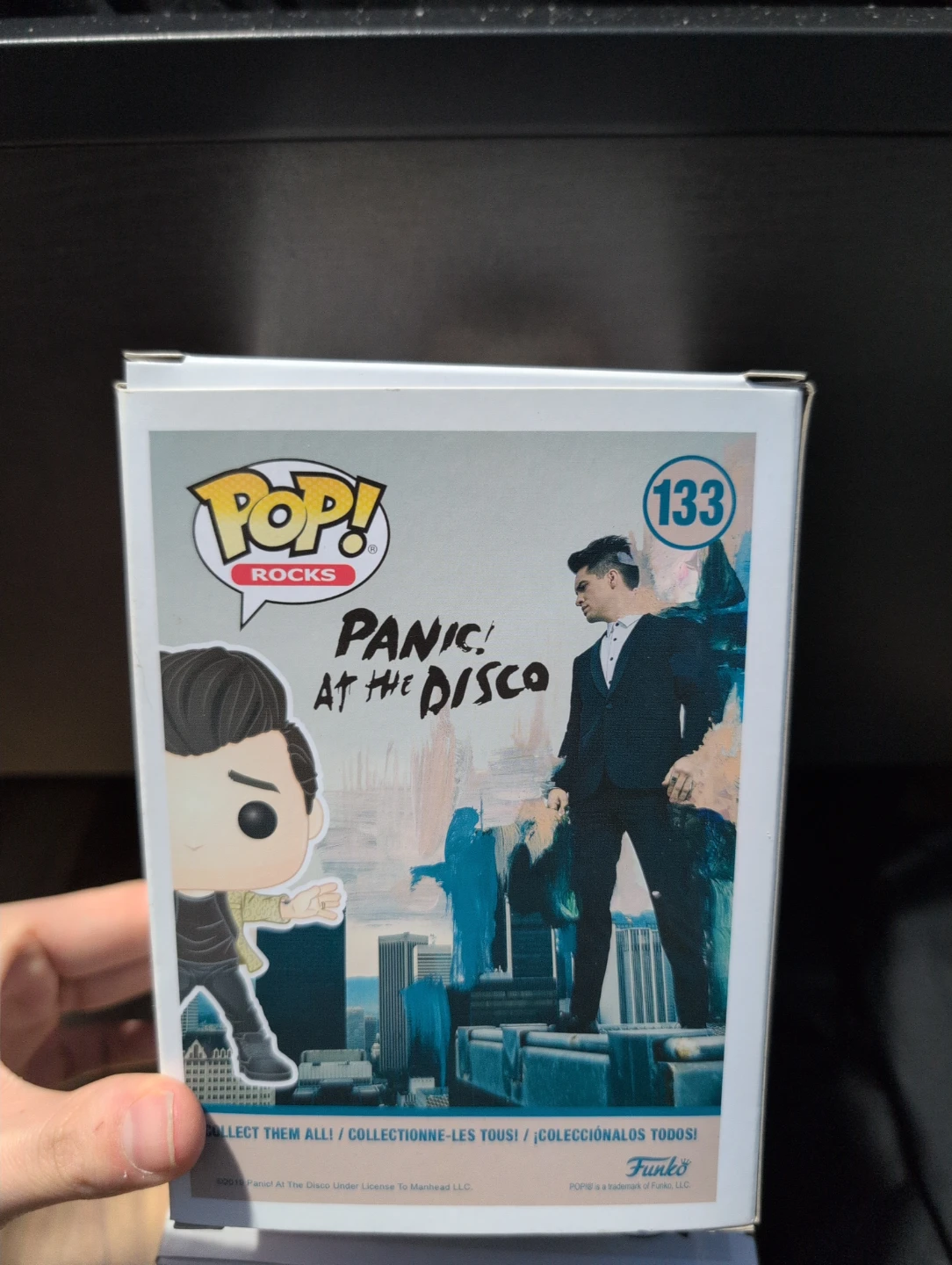Funko Pop! Rocks Panic! At The Disco Brendon Urie #133 - photo 2